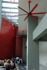 Gracezone Fans installation at Ngee Ann Polytechnic